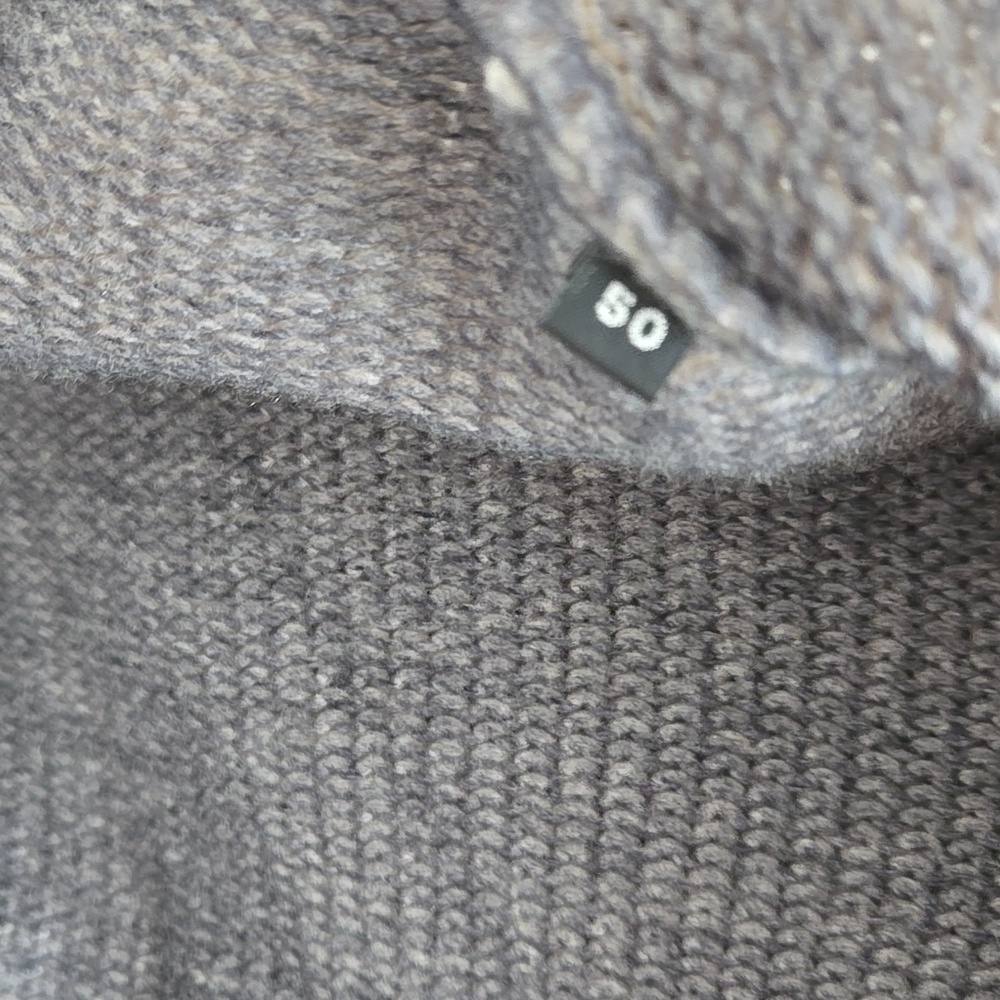 Avant Toi Cashmere Blend Textured Cardigan, Distressed Look, Unique, Quiet Lux - Picture 10 of 14